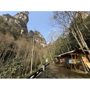 Picture China Zhangjiajie Tianzi Mountrain 2026-01 218 - Road Tianzi Mountrain