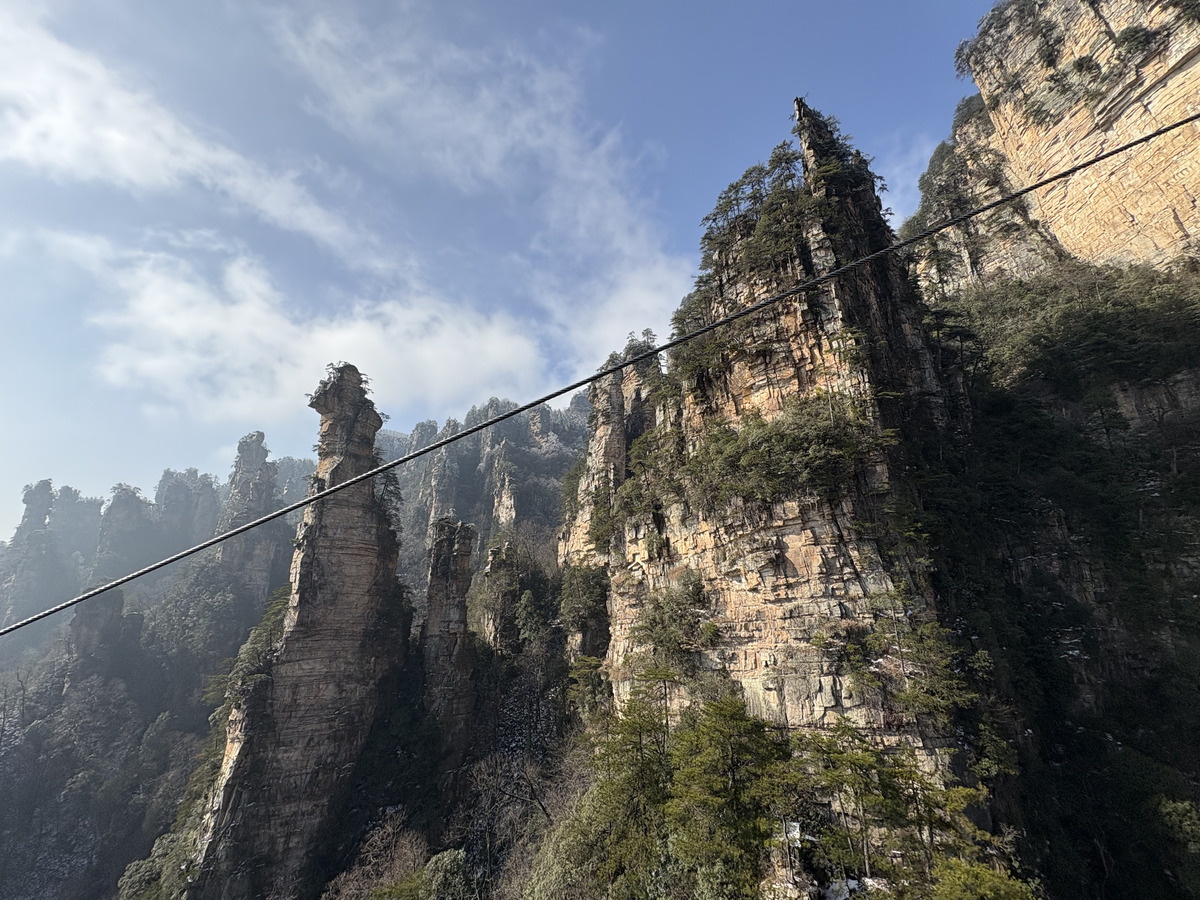 Picture China Zhangjiajie Tianzi Mountrain 2026-01 8 - City View Tianzi Mountrain