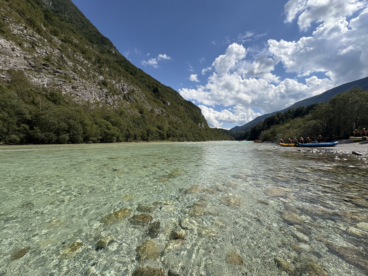 Picture Slovenia Soca River 2025-09 166 - Sunrise Soca River
