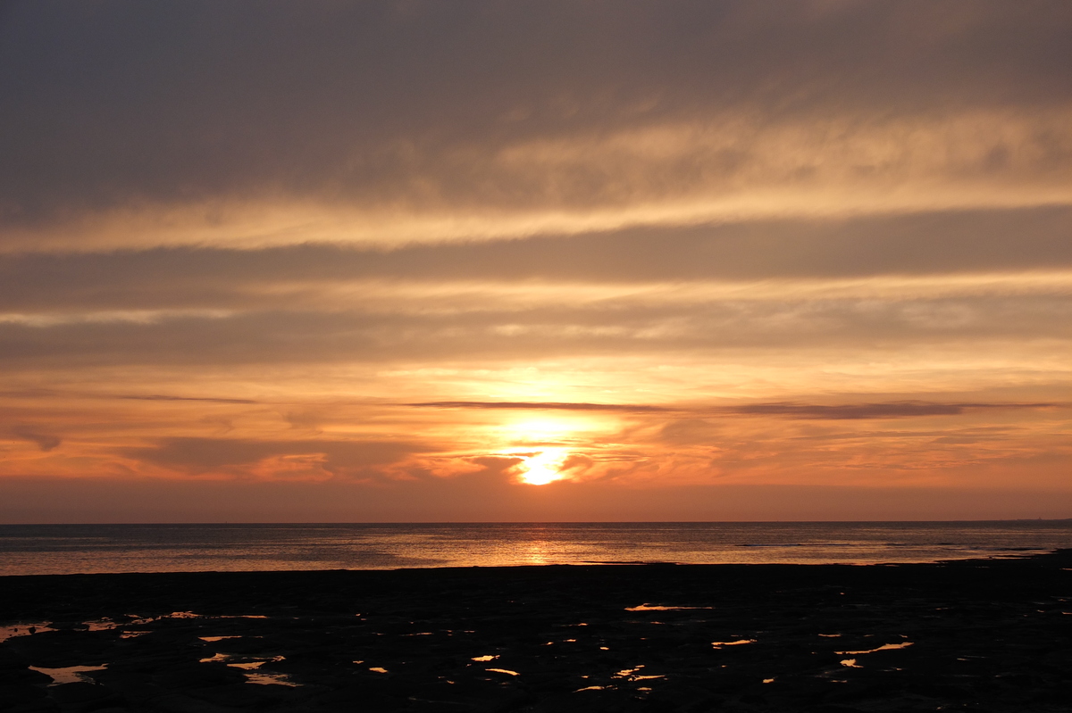 Picture France La Plaine sur mer Sunset 2012-08 24 - City View Sunset