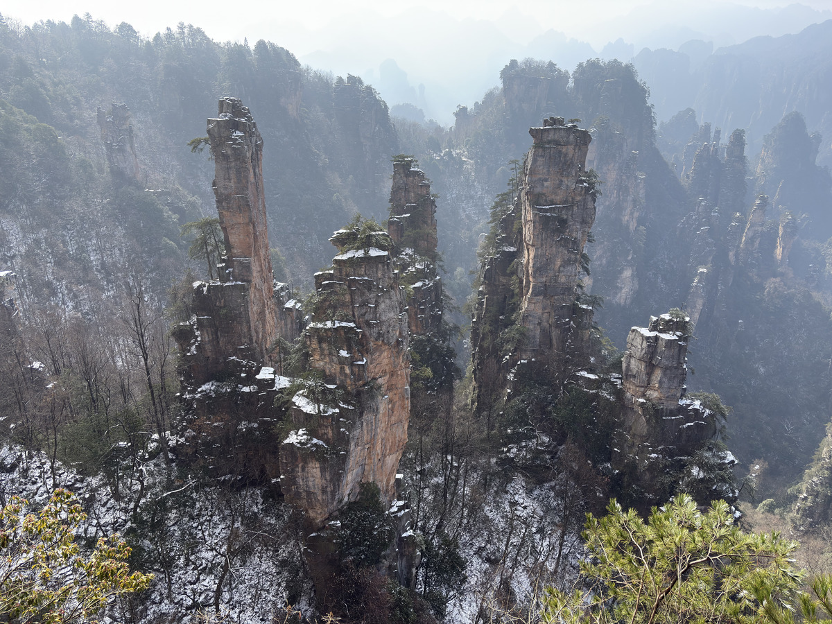Picture China Zhangjiajie Tianzi Mountrain 2026-01 232 - Sunset Tianzi Mountrain