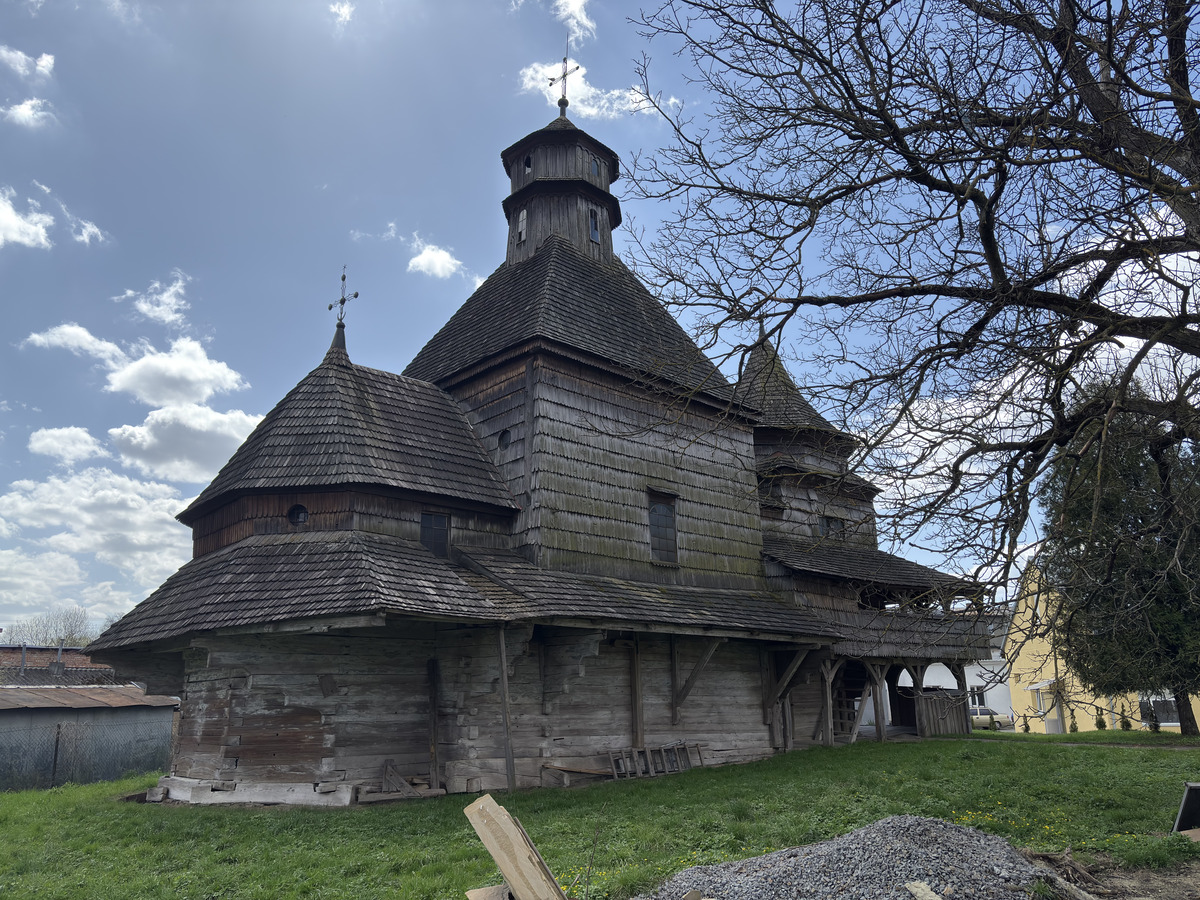 Picture Ukraine Drogobych St. George Wooden Church 2025-04 97 - Cost St. George Wooden Church