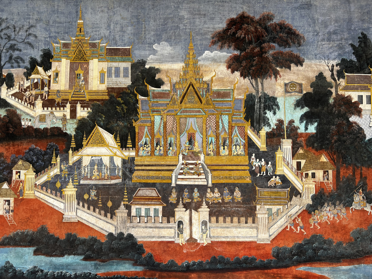 Picture Cambodia Phnom Penh Royal Palace 2024-01 36 - French Restaurant Royal Palace