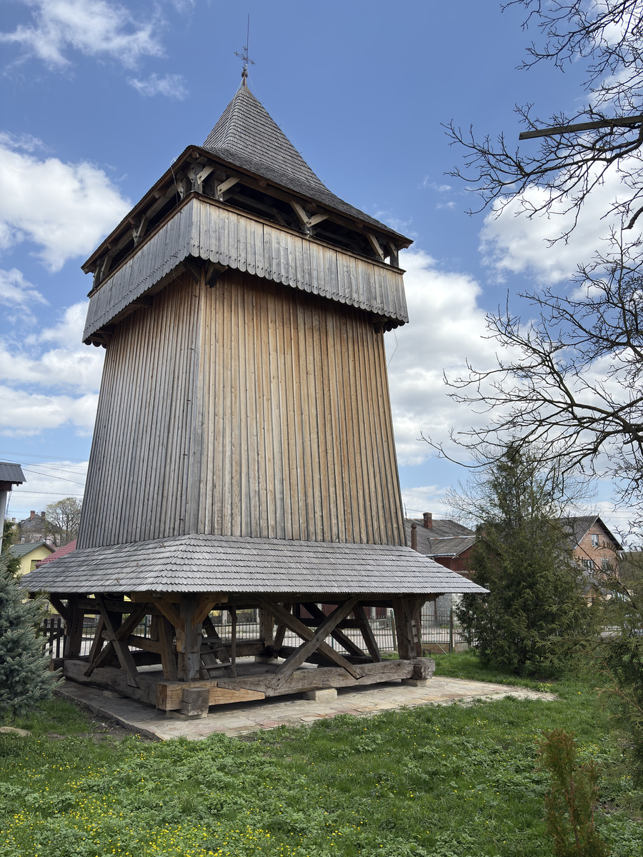 Picture Ukraine Drogobych St. George Wooden Church 2025-04 3 - Transport St. George Wooden Church