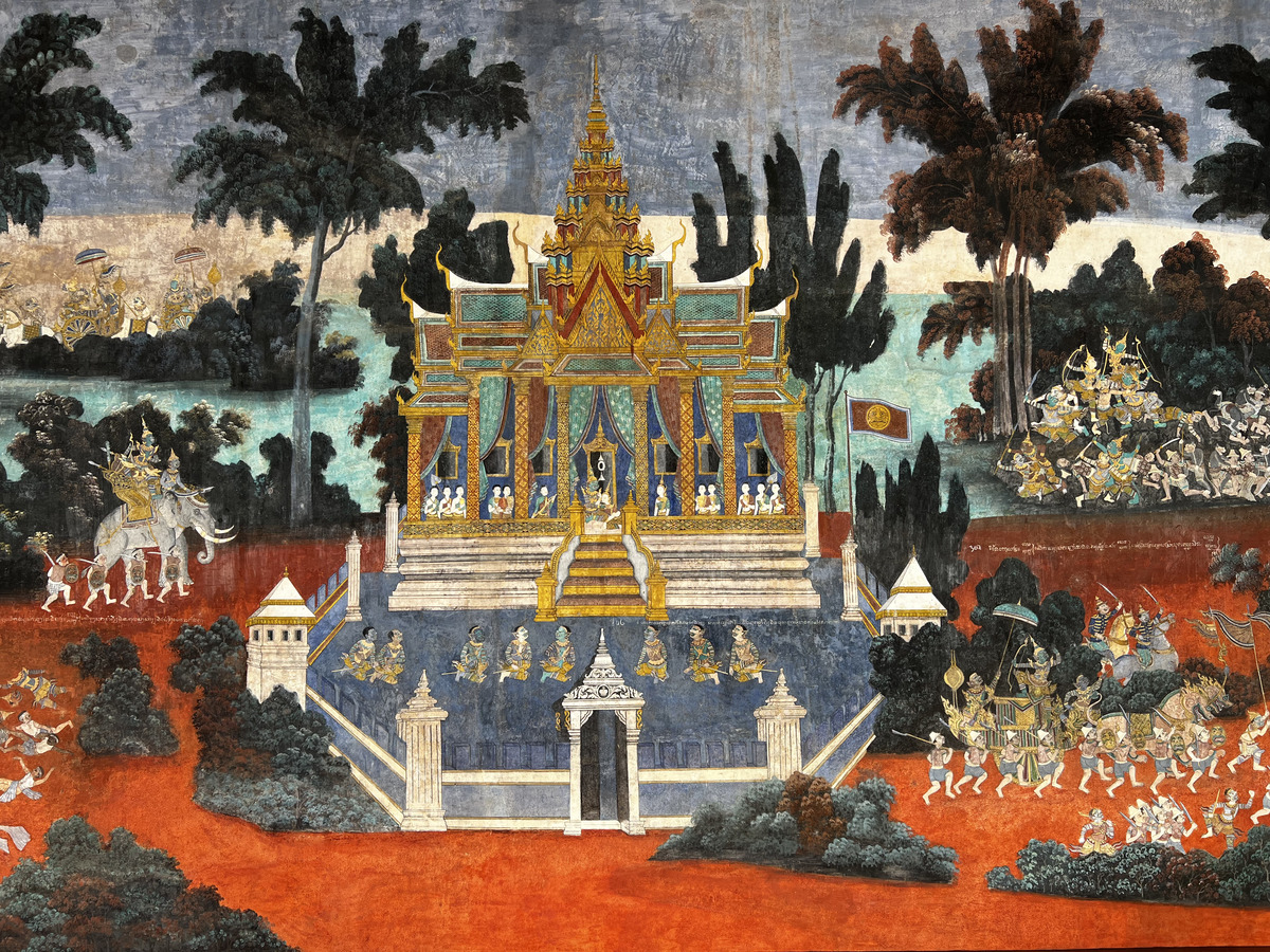 Picture Cambodia Phnom Penh Royal Palace 2024-01 56 - French Restaurant Royal Palace