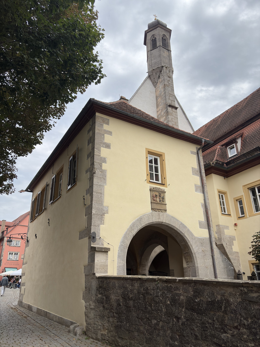 Picture Germany Rothenburg ob der Tauber⁩ 2025-09 2 - Waterfall Rothenburg ob der Tauber⁩