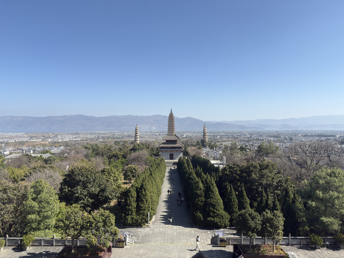 Picture China Dali Three pagodas 2026-01 18 - Spring Three pagodas