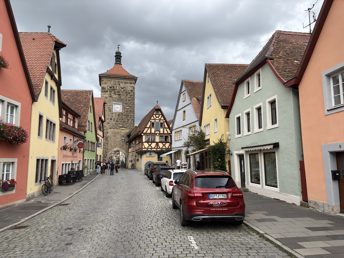Picture Germany Rothenburg ob der Tauber⁩ 2025-09 23 - Walking Street Rothenburg ob der Tauber⁩