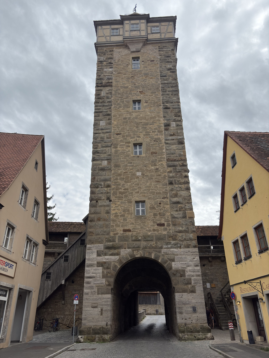 Picture Germany Rothenburg ob der Tauber⁩ 2025-09 20 - Waterfalls Rothenburg ob der Tauber⁩