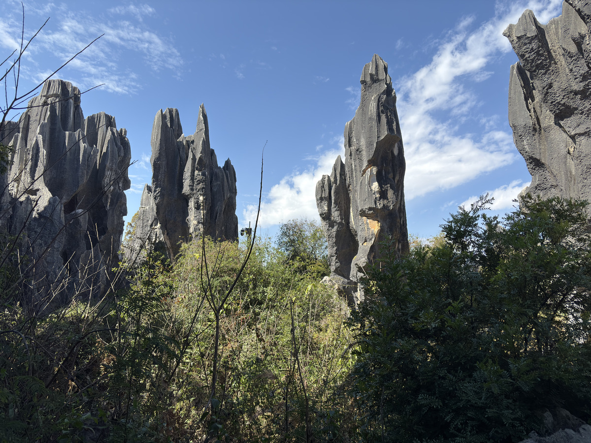Picture China Shilin Stone Forest 2026-01 139 - Sunset Shilin Stone Forest