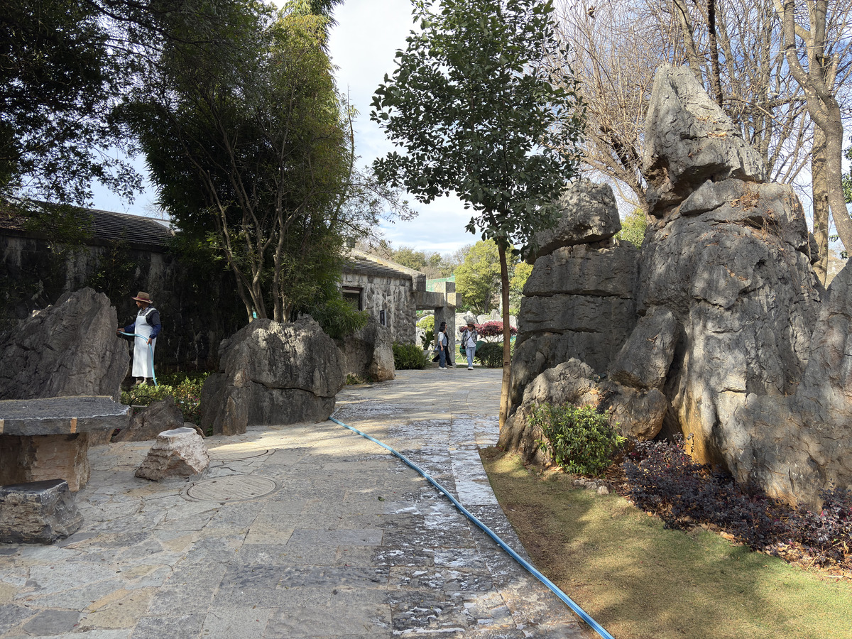 Picture China Shilin Stone Forest 2026-01 13 - Walking Street Shilin Stone Forest