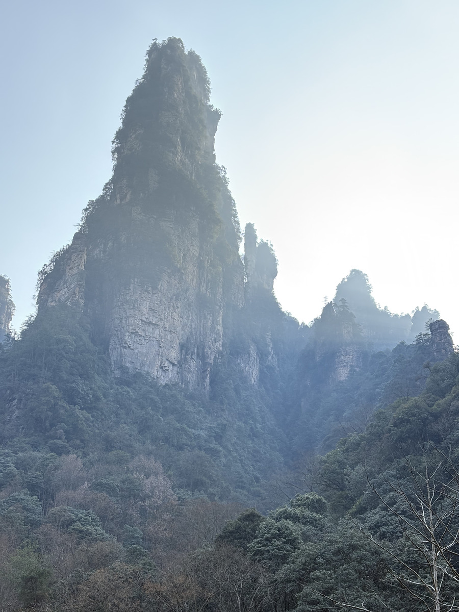 Picture China Zhangjiajie Tianzi Mountrain 2026-01 316 - Waterfall Tianzi Mountrain