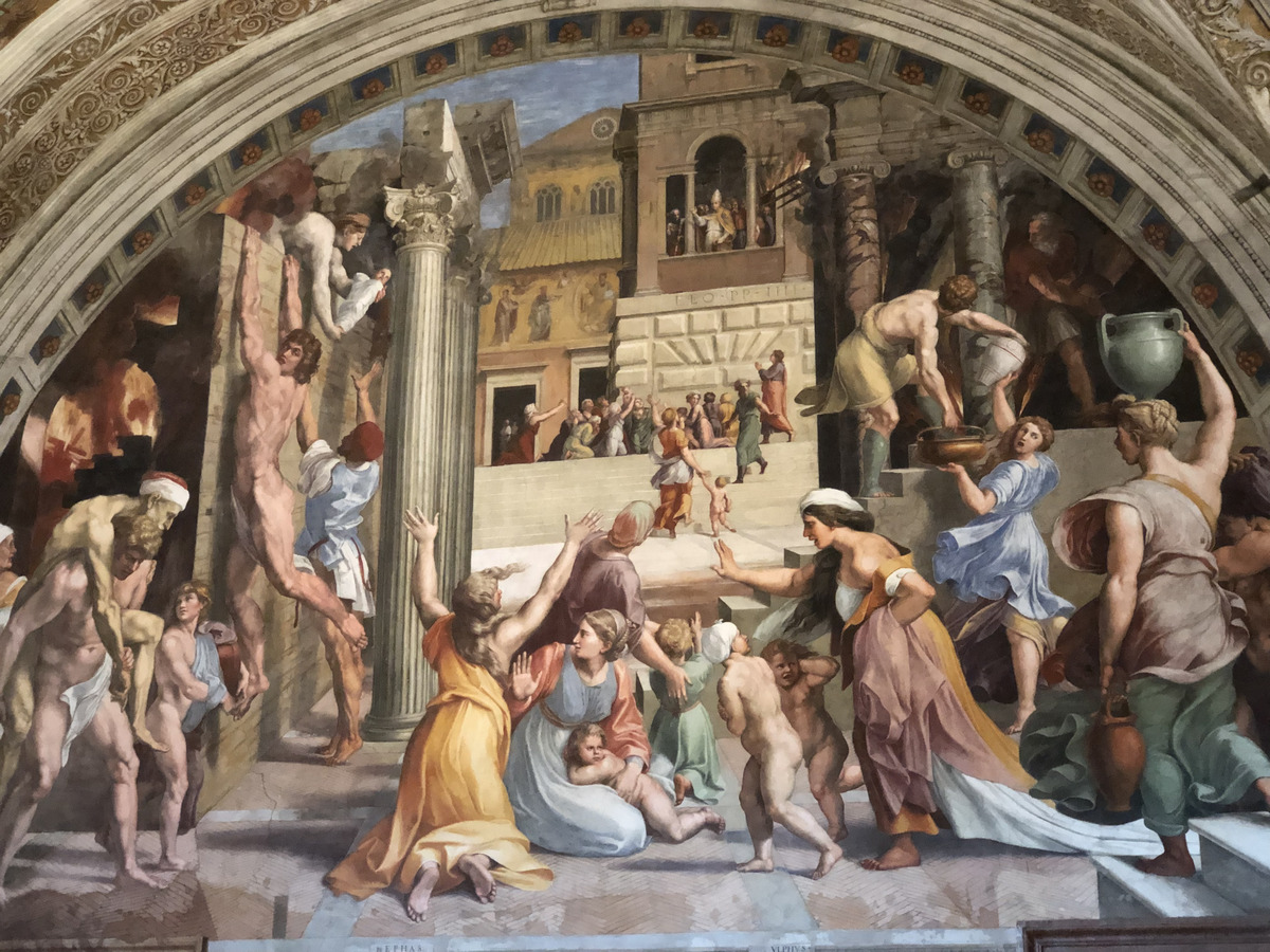Picture Italy Rome Vatican Museum 2024-09 366 - Sunset Vatican Museum