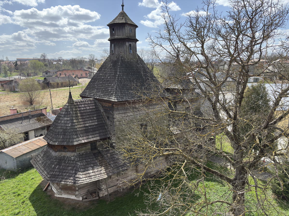 Picture Ukraine Drogobych St. George Wooden Church 2025-04 109 - Hot Season St. George Wooden Church