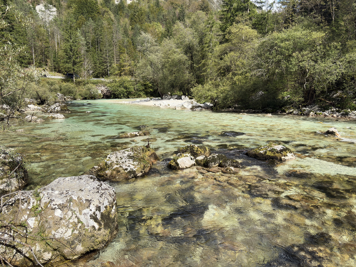 Picture Slovenia Soca River 2025-09 243 - Waterfall Soca River