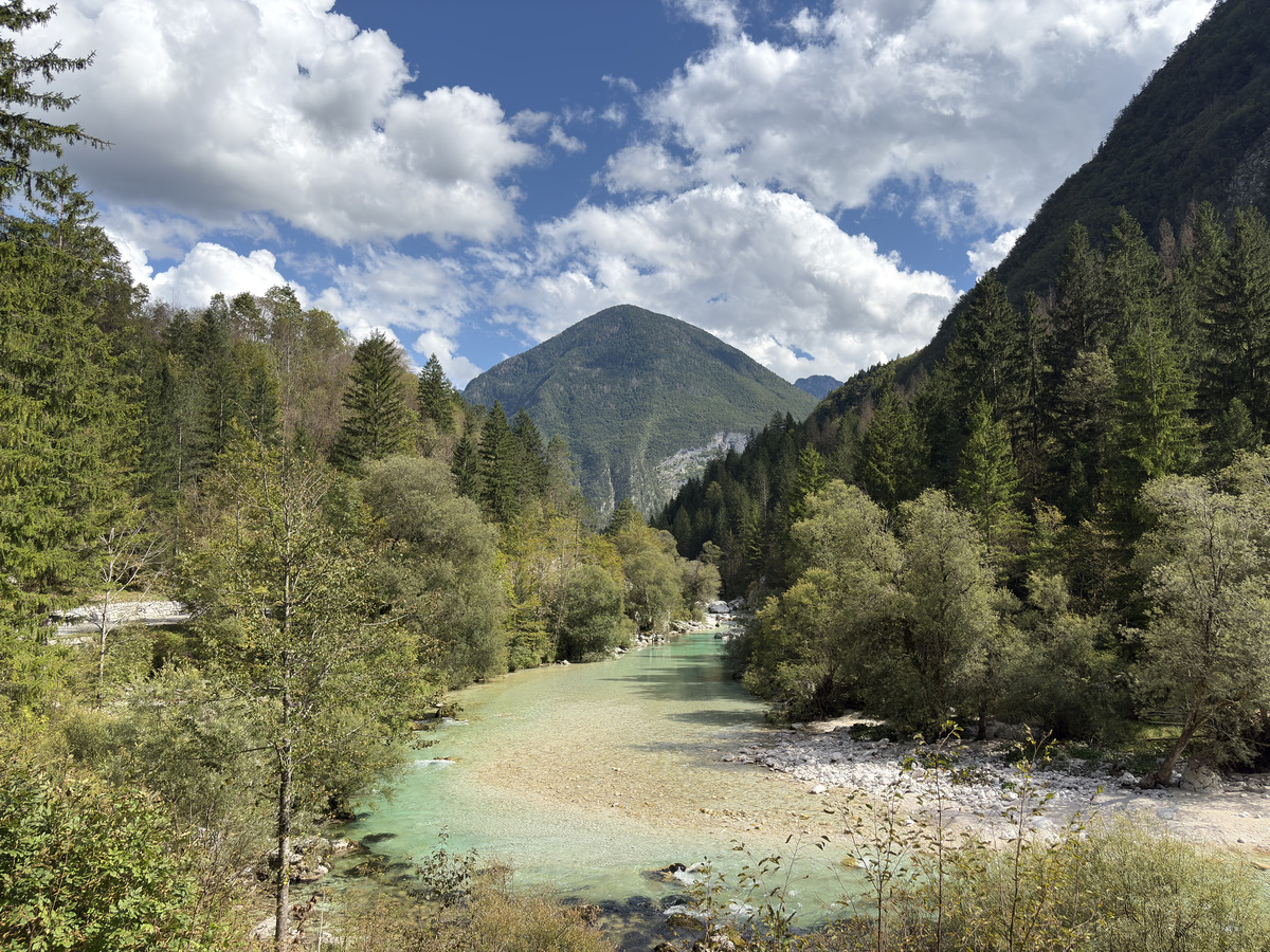 Picture Slovenia Soca River 2025-09 41 - City View Soca River