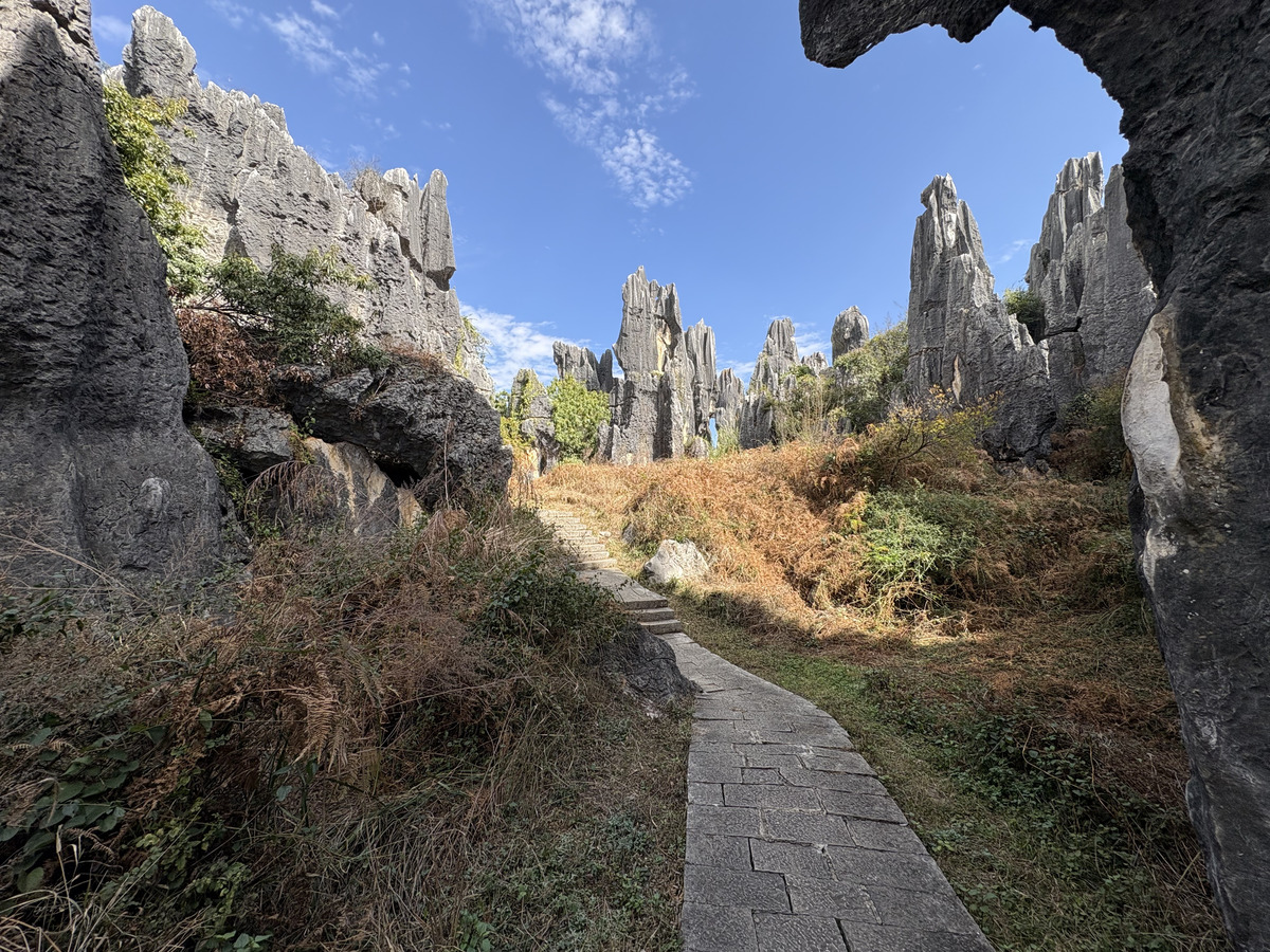 Picture China Shilin Stone Forest 2026-01 251 - Streets Shilin Stone Forest