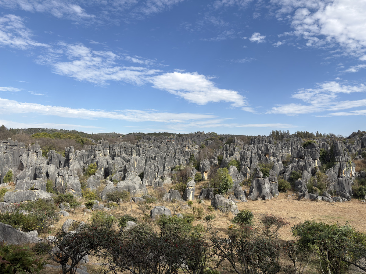 Picture China Shilin Stone Forest 2026-01 307 - Sunset Shilin Stone Forest