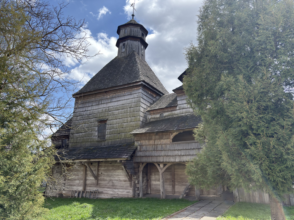 Picture Ukraine Drogobych St. George Wooden Church 2025-04 93 - Lake St. George Wooden Church