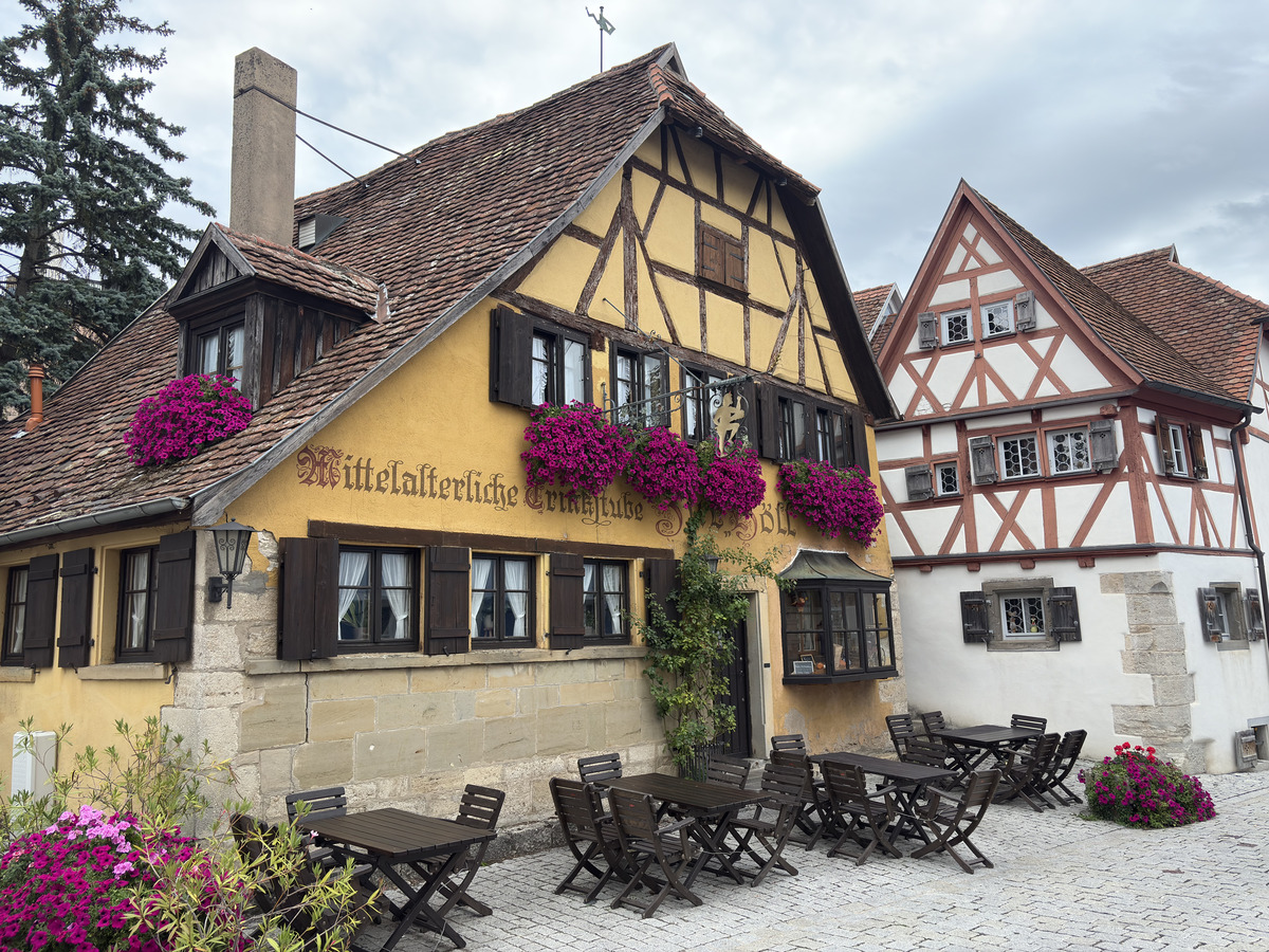 Picture Germany Rothenburg ob der Tauber⁩ 2025-09 180 - Sunrise Rothenburg ob der Tauber⁩