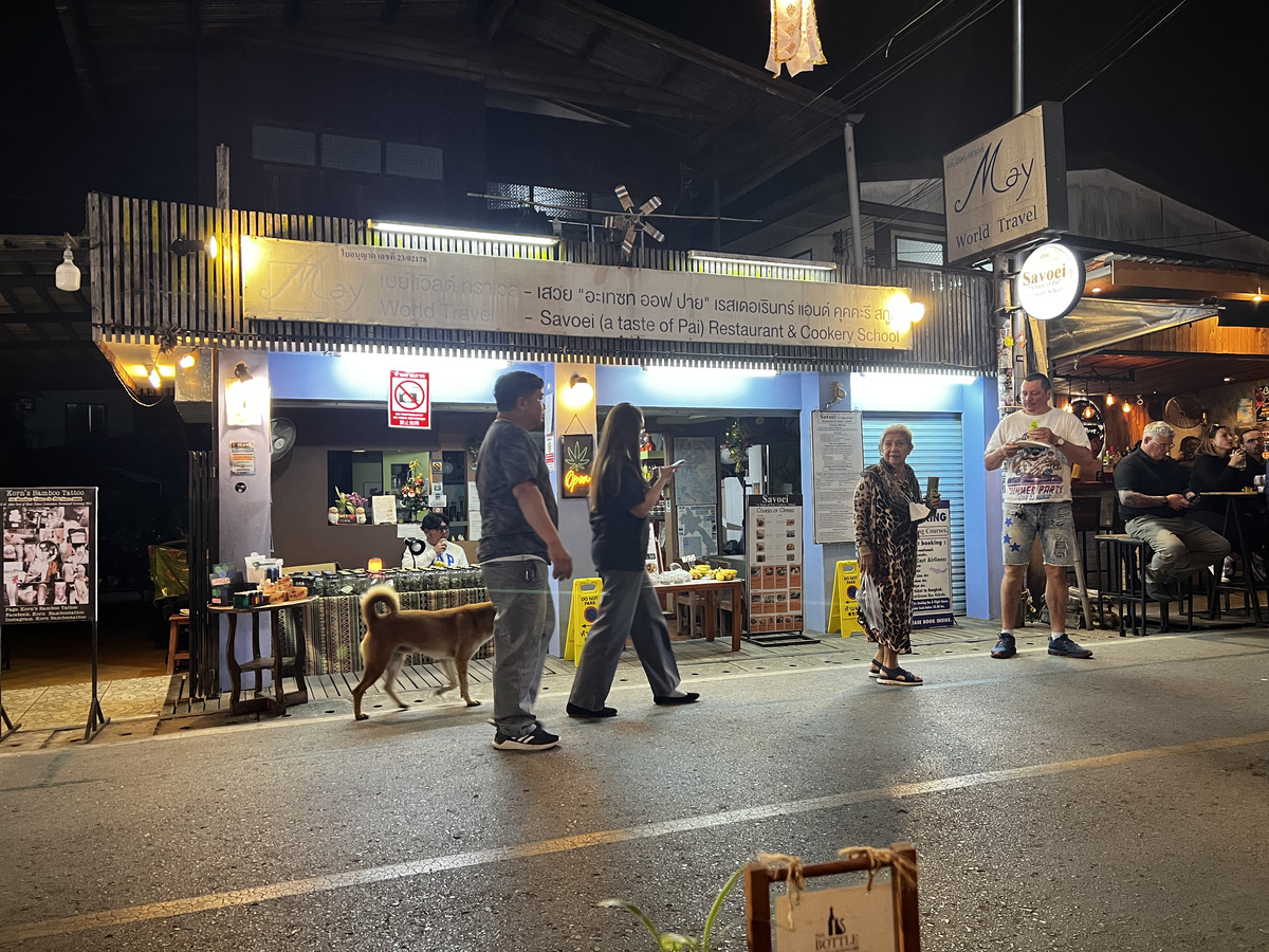 Picture Thailand Pai 2024-01 60 - Streets Pai
