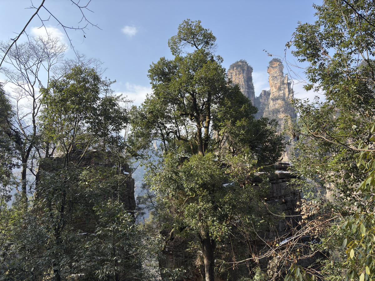Picture China Zhangjiajie Tianzi Mountrain 2026-01 214 - Waterfalls Tianzi Mountrain
