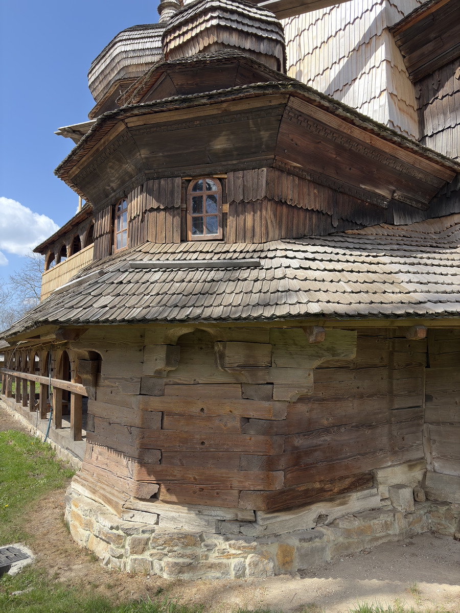 Picture Ukraine Drogobych St. George Wooden Church 2025-04 48 - City St. George Wooden Church