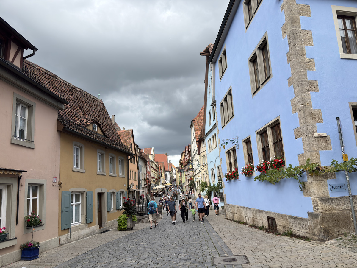 Picture Germany Rothenburg ob der Tauber⁩ 2025-09 34 - Sunset Rothenburg ob der Tauber⁩