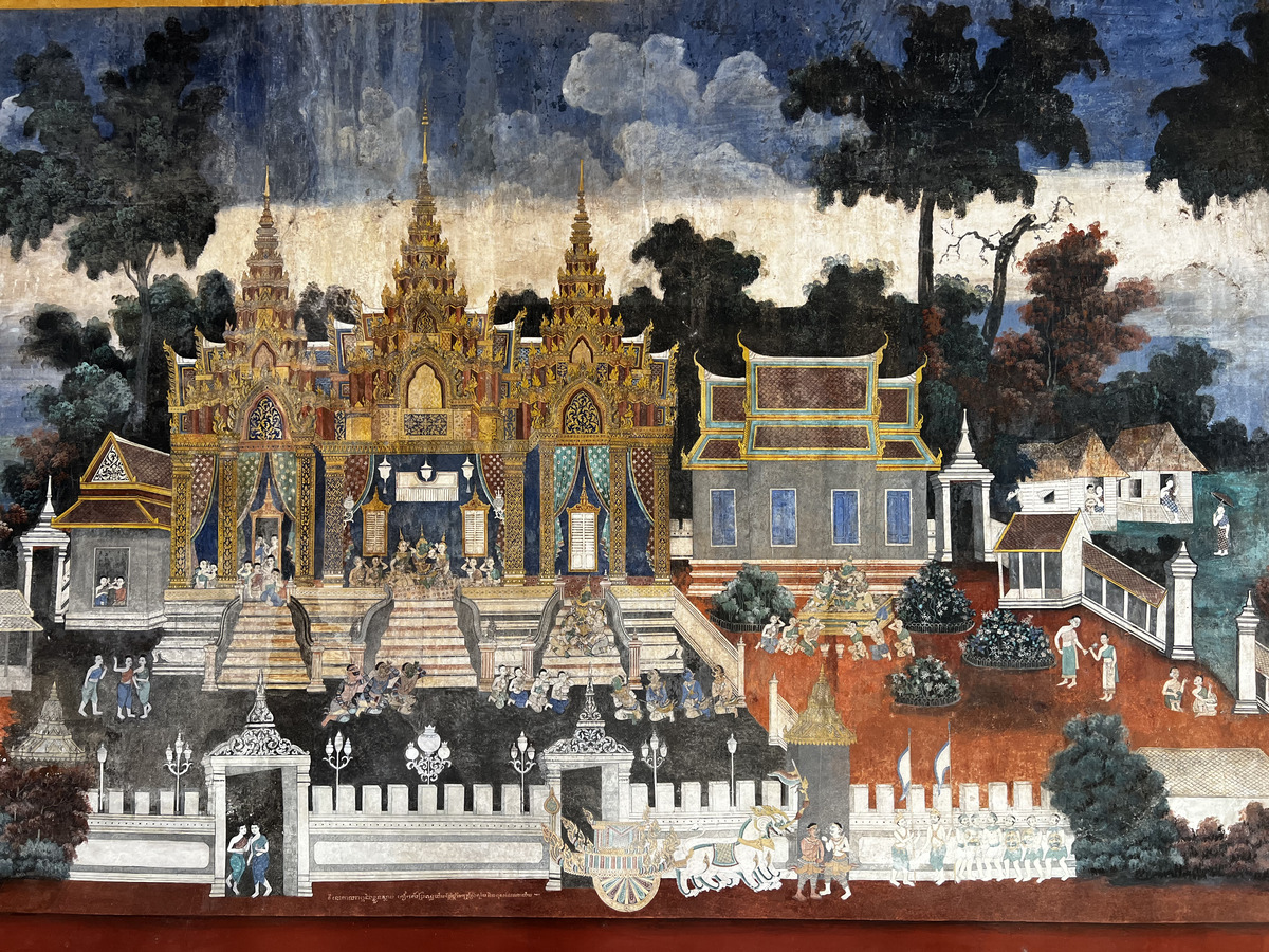 Picture Cambodia Phnom Penh Royal Palace 2024-01 37 - Street Royal Palace