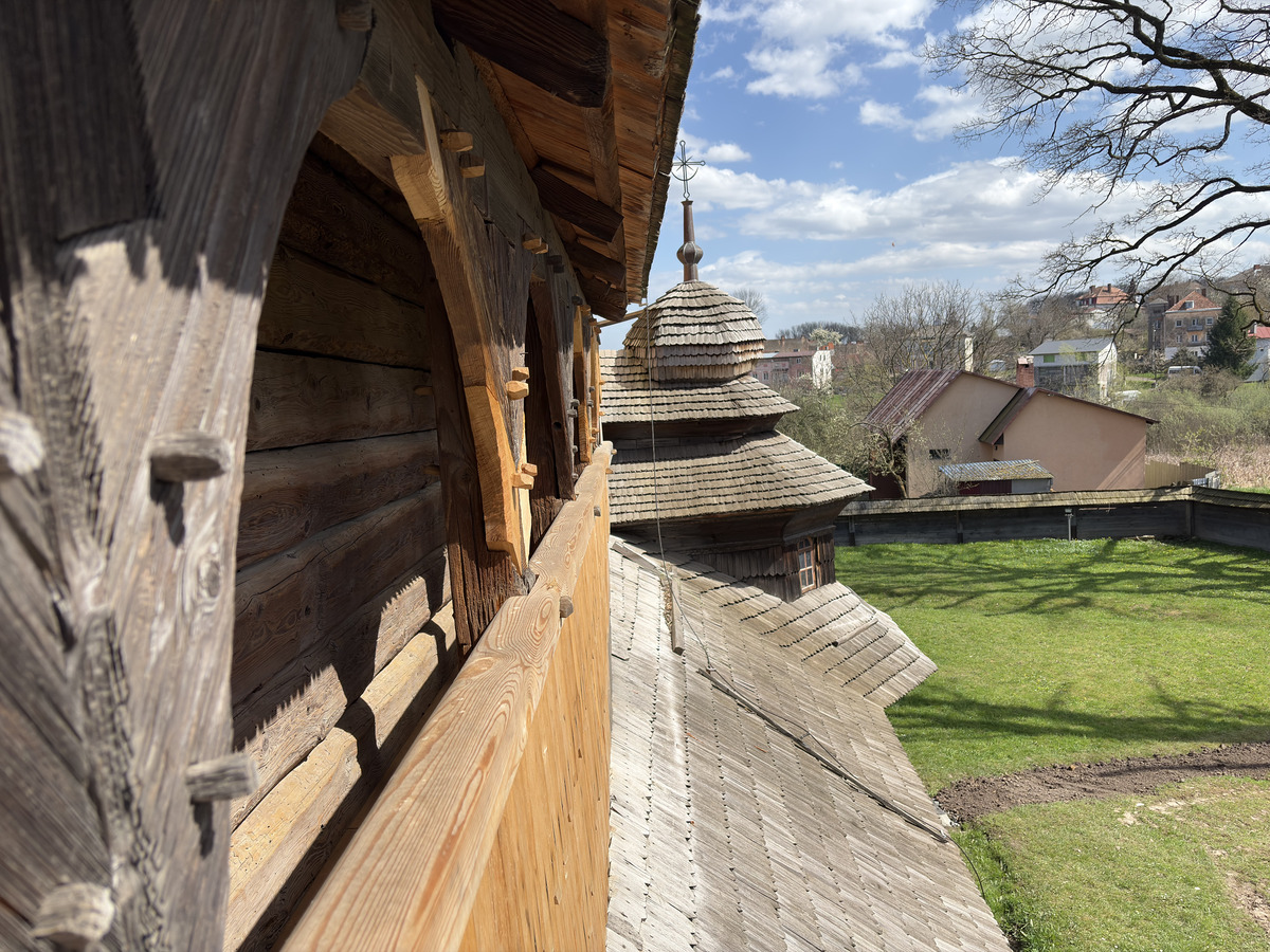Picture Ukraine Drogobych St. George Wooden Church 2025-04 117 - City St. George Wooden Church