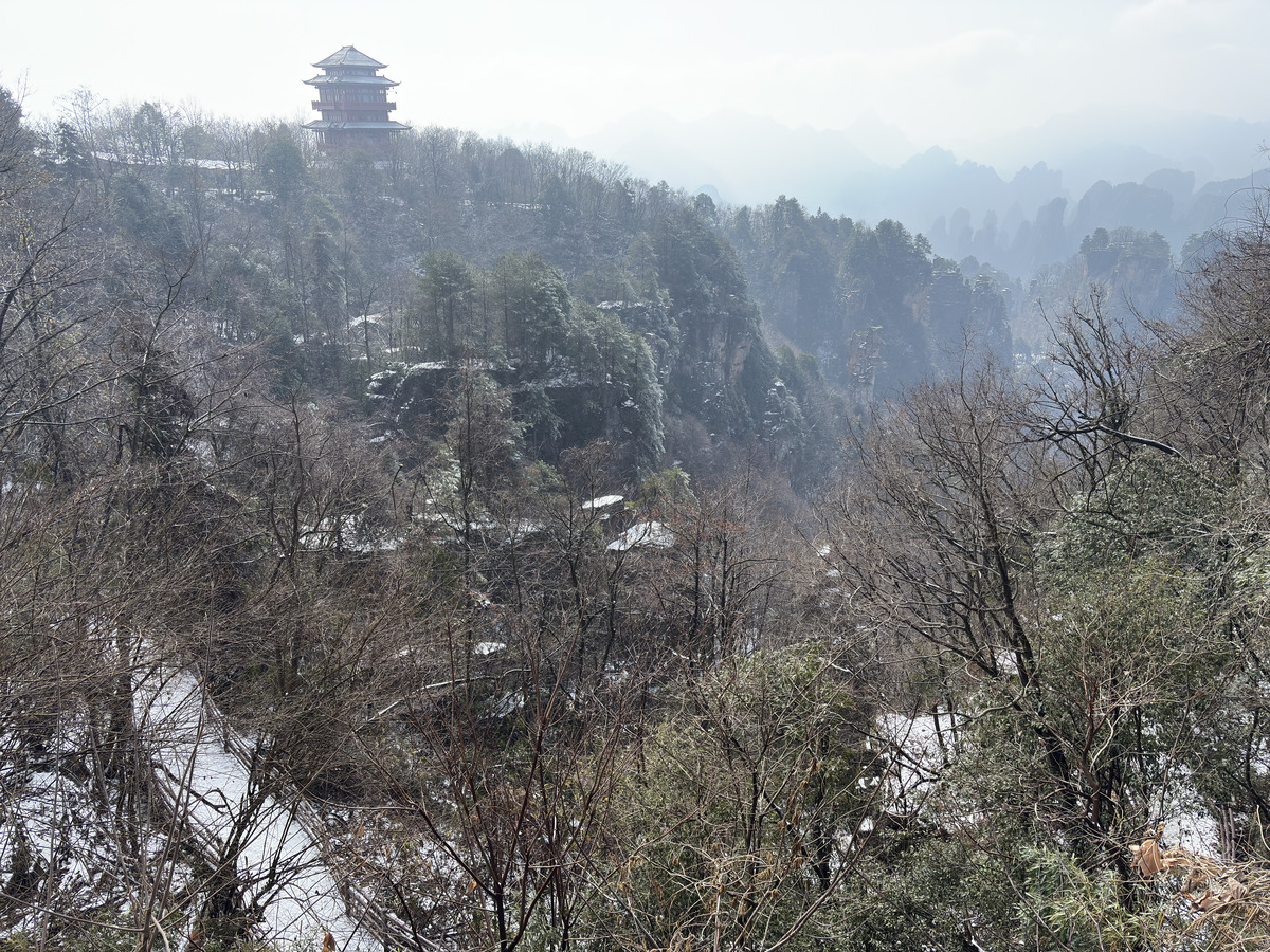 Picture China Zhangjiajie Tianzi Mountrain 2026-01 22 - Shopping Tianzi Mountrain