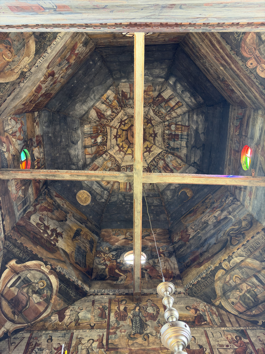 Picture Ukraine Drogobych St. George Wooden Church 2025-04 26 - Restaurant St. George Wooden Church