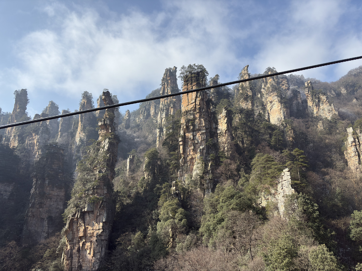 Picture China Zhangjiajie Tianzi Mountrain 2026-01 372 - Rain Season Tianzi Mountrain
