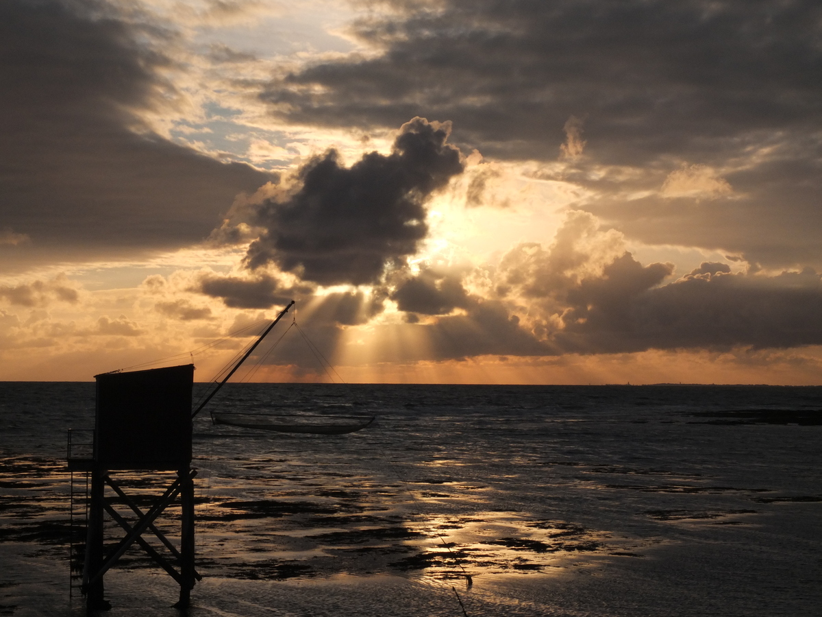 Picture France La Plaine sur mer Sunset 2012-08 12 - Land Sunset