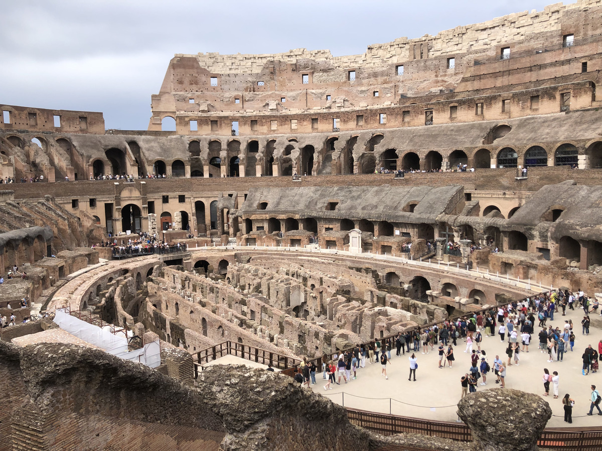 Picture Italy Rome The Colosseum 2024-09 5 - Waterfalls The Colosseum