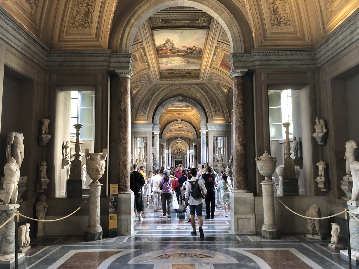 Picture Italy Rome Vatican Museum 2024-09 330 - Saving Vatican Museum