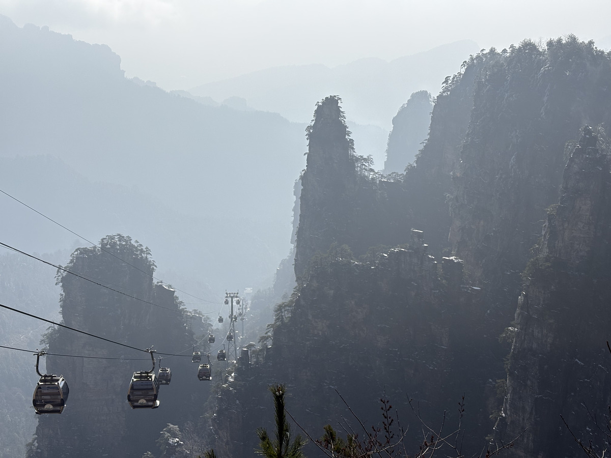 Picture China Zhangjiajie Tianzi Mountrain 2026-01 392 - Rain Season Tianzi Mountrain