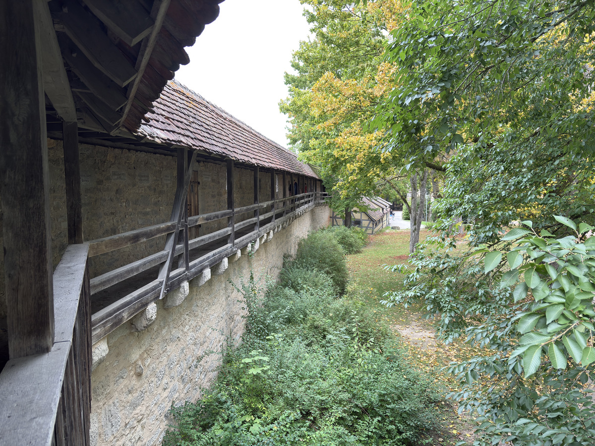 Picture Germany Rothenburg ob der Tauber⁩ 2025-09 118 - Waterfall Rothenburg ob der Tauber⁩