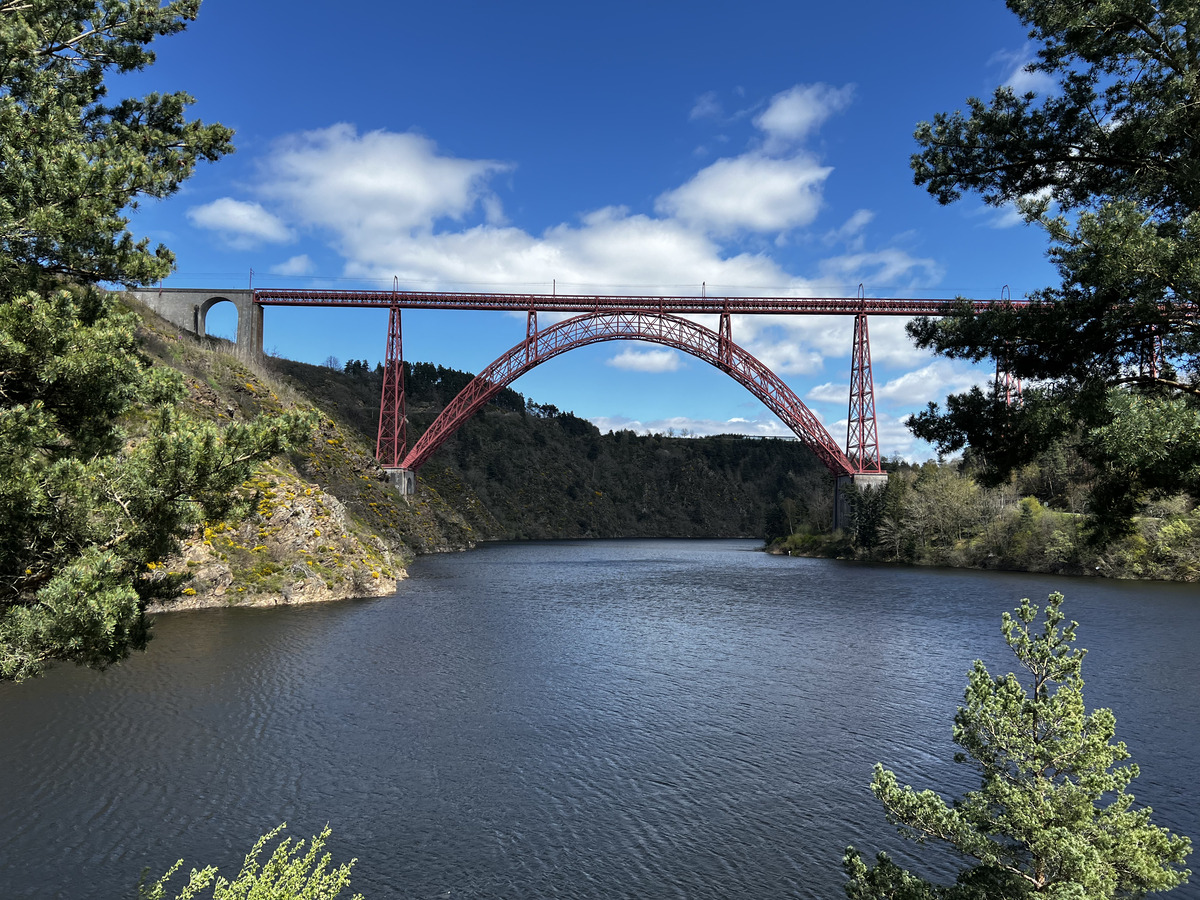 Picture France Viaduc de Garabit 2024-04 28 - Rain Season Viaduc de Garabit