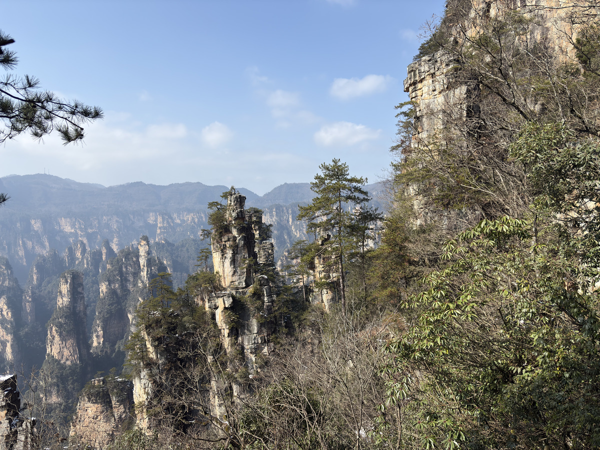 Picture China Zhangjiajie Tianzi Mountrain 2026-01 144 - City View Tianzi Mountrain