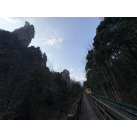 Picture China Zhangjiajie Tianzi Mountrain 2026-01 16 - Waterfall Tianzi Mountrain
