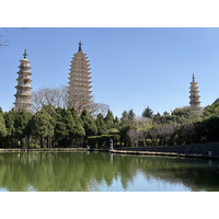 Picture China Dali Three pagodas 2026-01 31 - Rain Season Three pagodas