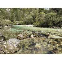 Picture Slovenia Soca River 2025-09 243 - Waterfall Soca River