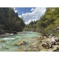 Picture Slovenia Soca River 2025-09 37 - Lake Soca River
