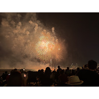 Picture Thailand Pattaya Fireworks 2024-12 17 - Hotel Pool Fireworks
