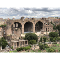 Picture Italy Rome Roman Forum 2024-09 49 - Sunset Roman Forum
