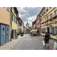 Picture Germany Rothenburg ob der Tauber⁩ 2025-09 31 - Streets Rothenburg ob der Tauber⁩